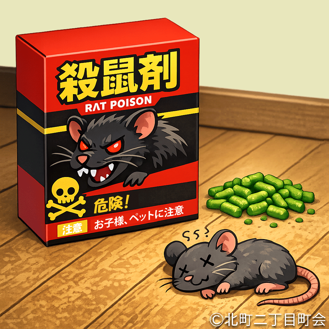 殺鼠剤 無料配布のお知らせ